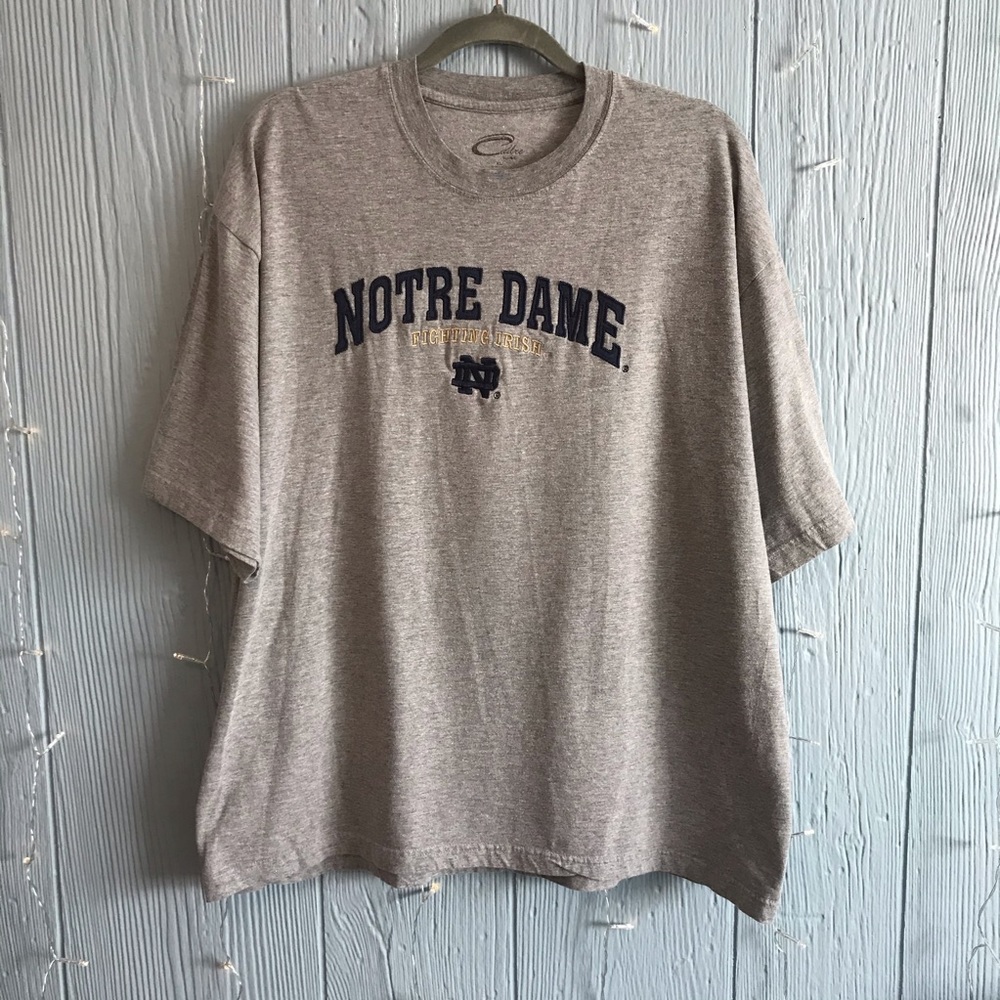 Embroidered Notre Dame T Shirt